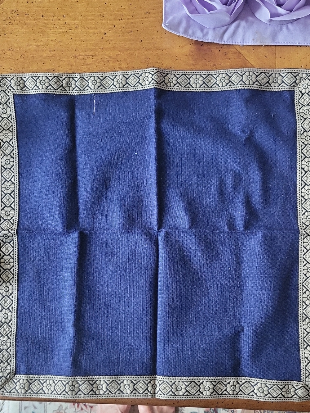 New Blue Linen Napkins